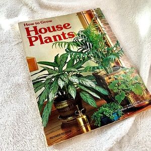 Vintage Paperback Houseplant Book